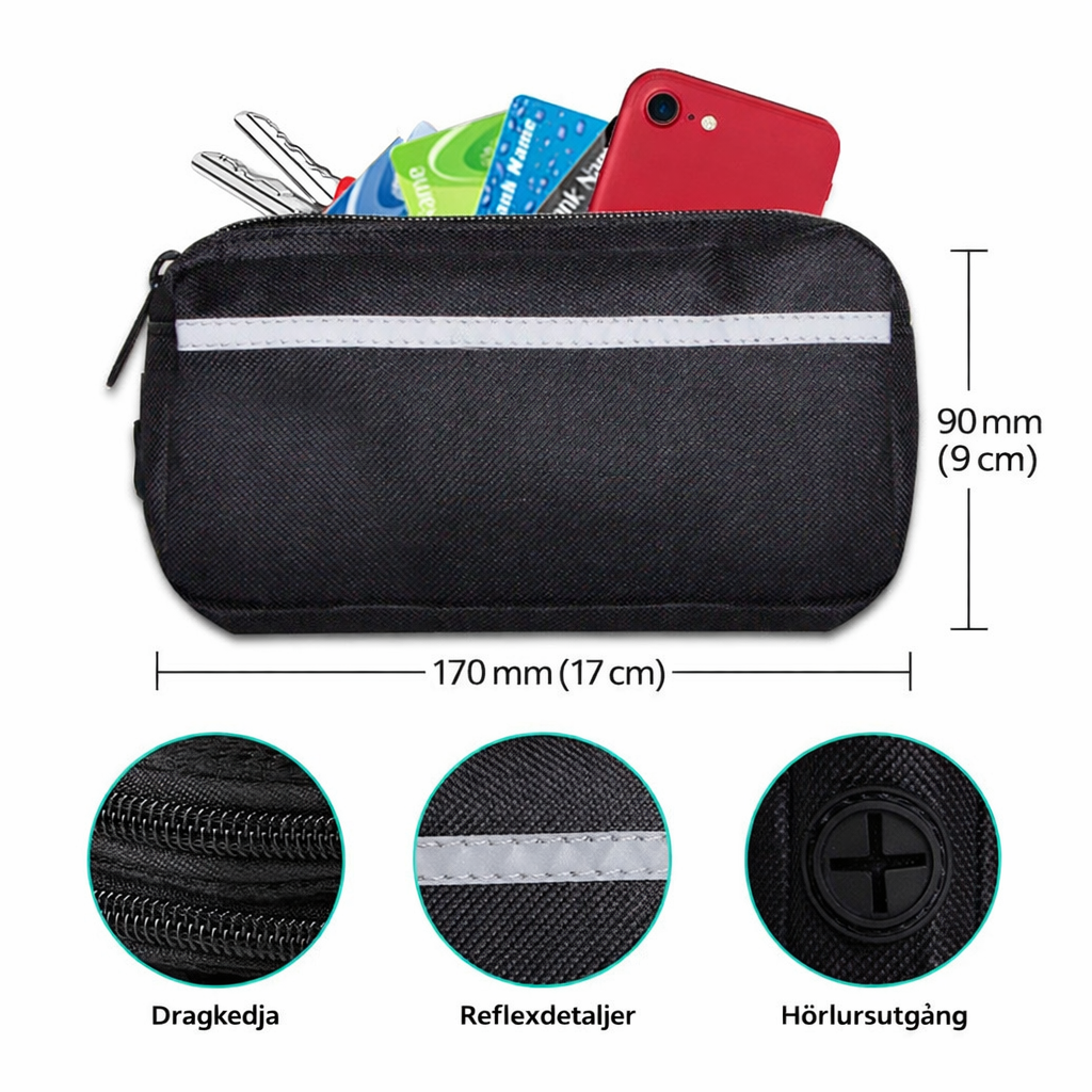 ActiveWalk - Handsfree Hundkoppel Med Reflex